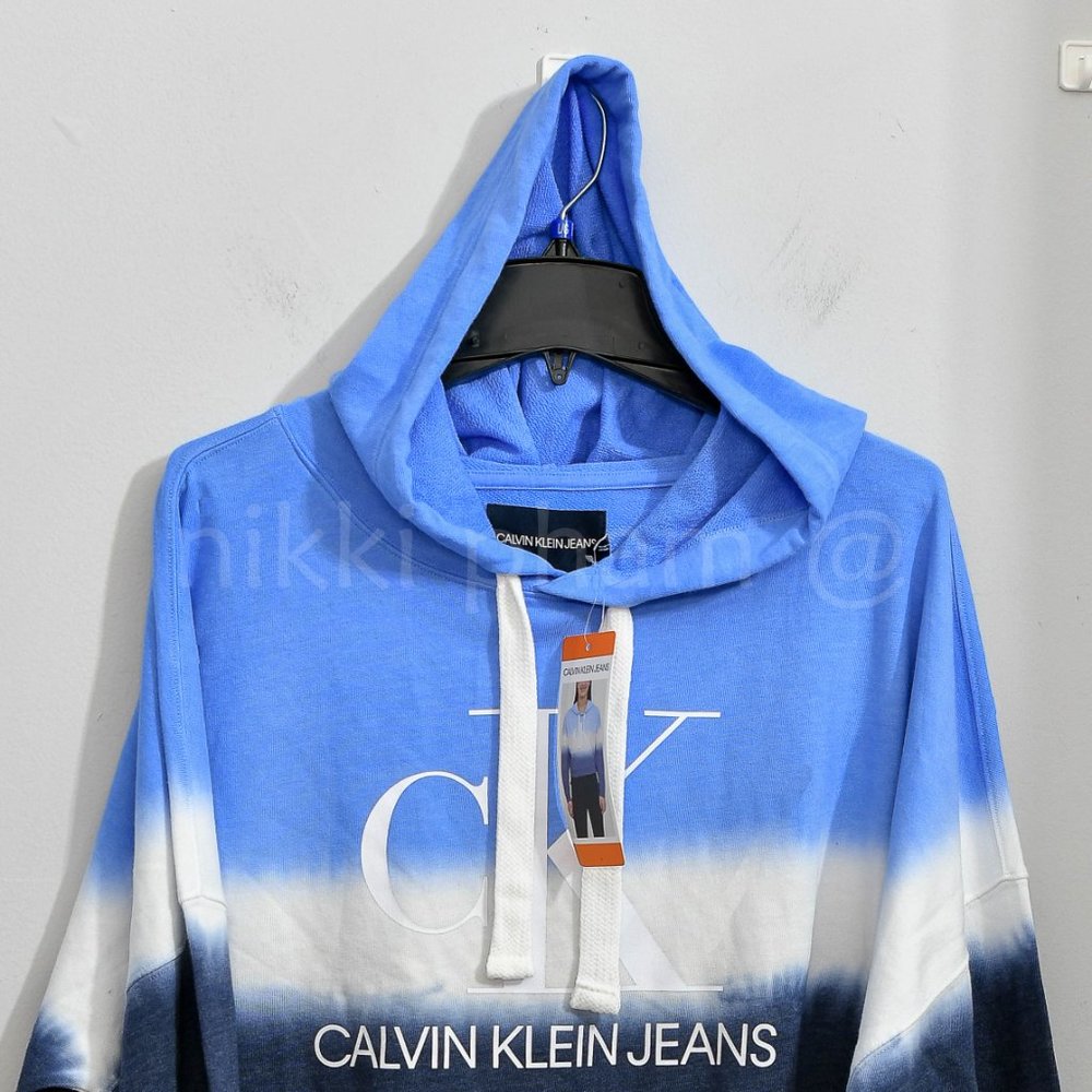Brand new Calvin Klein Tie-Dye monogram logo  in blue - Picture 2 of 4
